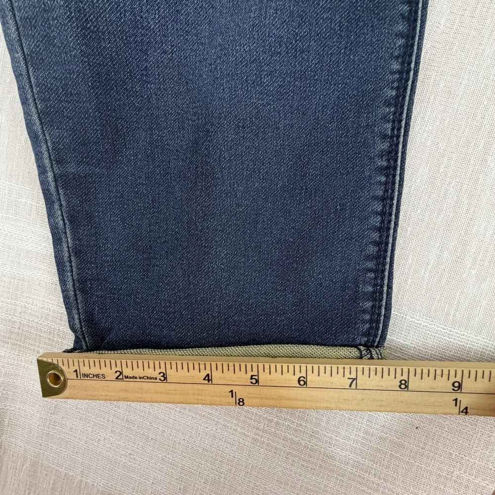 NWT Seven7 Girlfriend Capris Women's Sz 16 Frost Blue Cuffed Distressed NEW $64 - Picture 8 of 12
